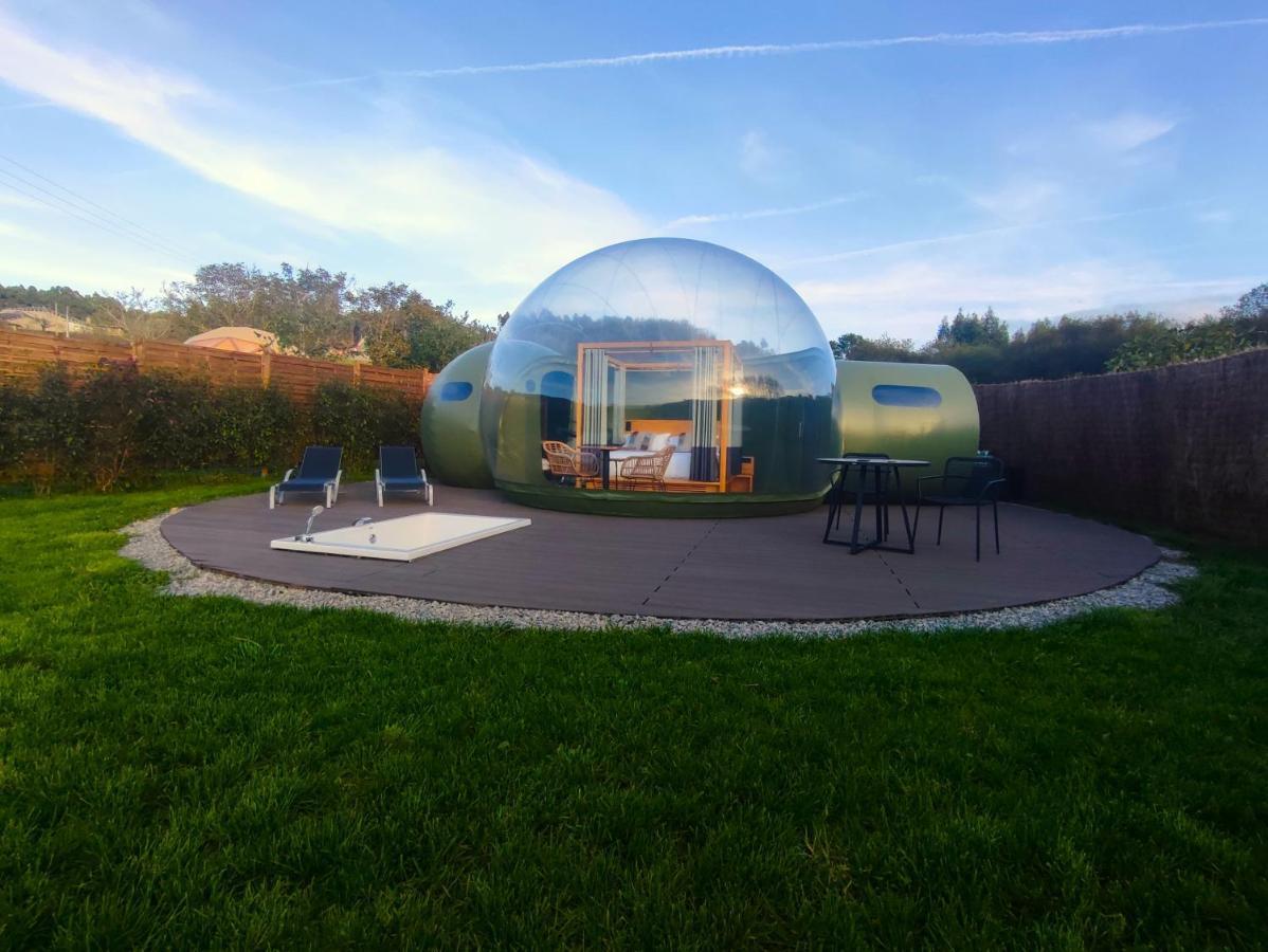 Luzada Glamping Burbujas - Designed For Adults Hotel Juances Ngoại thất bức ảnh