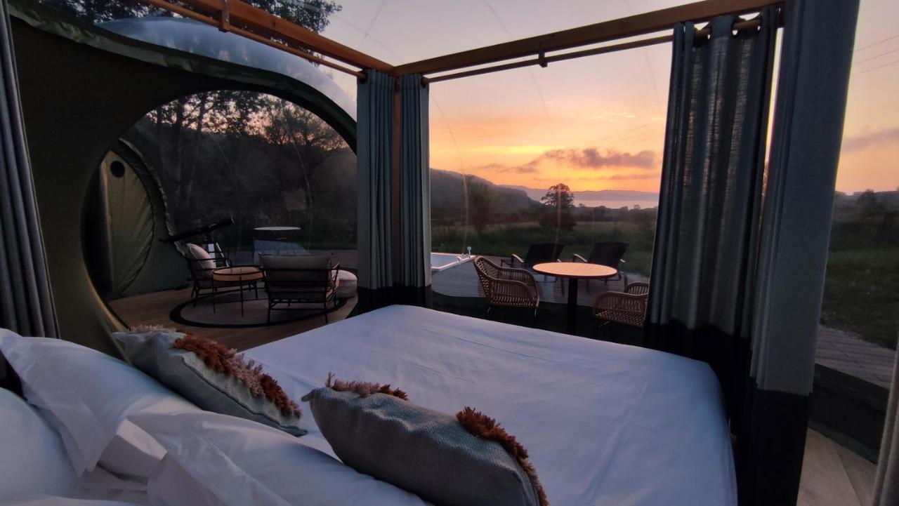 Luzada Glamping Burbujas - Designed For Adults Hotel Juances Ngoại thất bức ảnh